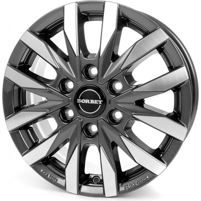 Borbet CW6 7,5x18 6x114,3 ET40 mistral anthracite gloss