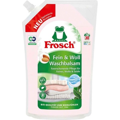 Frosch prací gel na vlnu a hedvábí, jemné prádlo, syntetiku 30 dávek