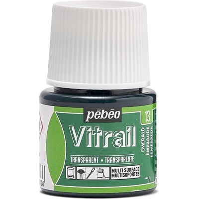 Pébéo Vitrail Farba na sklo Emerald 45 ml 1 ks