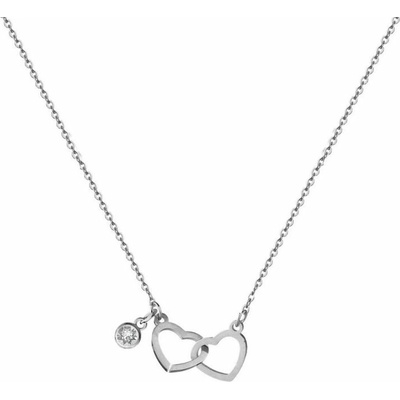 Swarovski e. Náhrdelník spojené srdcia sen5871