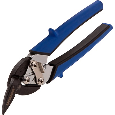 GROSS Ножица за метал Piranha, MINI, 185 мм, право и дясно рязане, двукомпонентни дръжки Gross (78361)