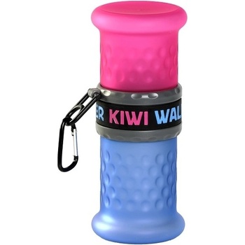 Kiwi Walker cestovná fľaša modro ružová 0,75 l