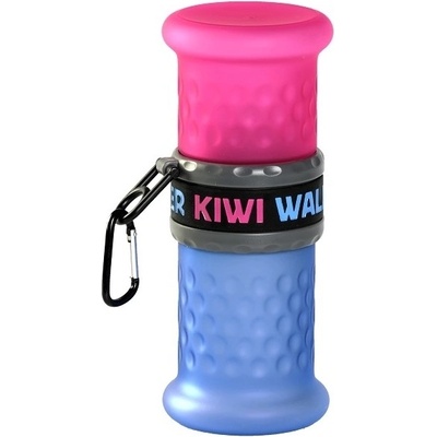 Kiwi Walker cestovná fľaša modro ružová 0,75 l