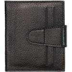 Wallet-bg luks v ПОРТФЕЙЛ - ВИЗИТНИК WALLET LUKS 013 Black-red (1500.6)
