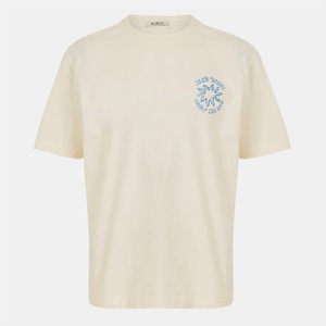 Jack Wills Тениска Jack Wills Men's Sun Graphic Regular Fit T-Shirt - Bone