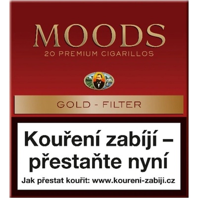 Dannemann Moods Gold Filter 20 ks