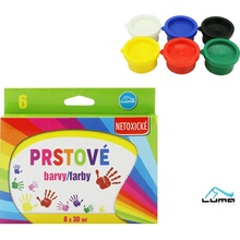 Barvy prstové LUMA 12 barev 30ml