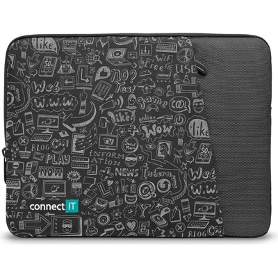 CONNECT IT Doodle pouzdro pro notebook 13.3