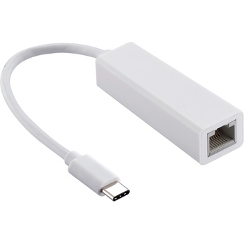 Мрежова карта, No brand, USB 3.1 Type-C, White - 17164 (DE-17164)