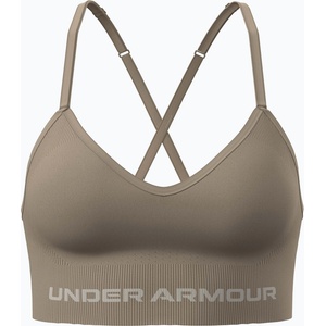 Under Armour Спортен сутиен Under Armour Vanish Seamless Low city khaki/summit white