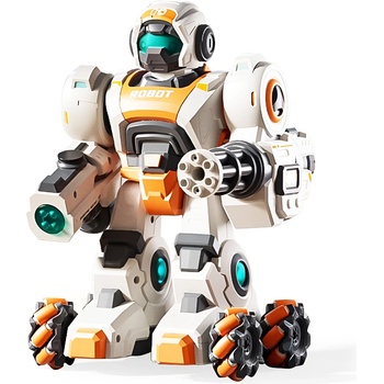 EmonaMall Детски робот с двойно дистанционно управление EmonaMall - Код W5719 (W5719-202224246-2002022242466)