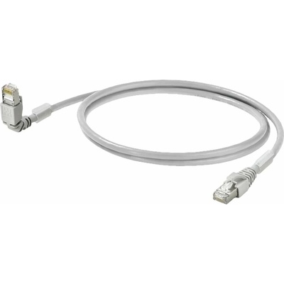 Weidmüller 1248280050 RJ45 CAT 6A S/FTP 5m sivý