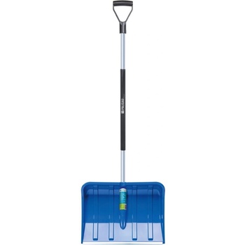 PALISAD Лопата за сняг, пластмасова, 490x375x1430 мм, алуминиева дръжка, LUXE// Palisad