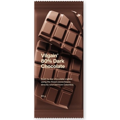 Vilgain 80 % horká čokoláda 85 g