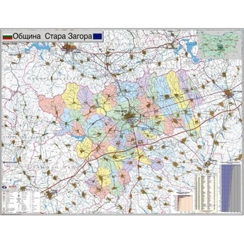 Mapmedia Карта на община Стара Загора