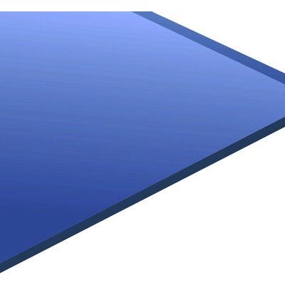 Evonik Plexiglas GS Color Plexisklo lité barevné Plexiglas GS 3 mm 1010 x 2030 mm modré