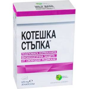 Мирта Медикус Котешка стъпка, 425 mg, 30 капсули, Мирта Медикус