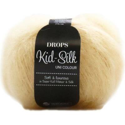 Drops Kid-Silk 29 vanilková