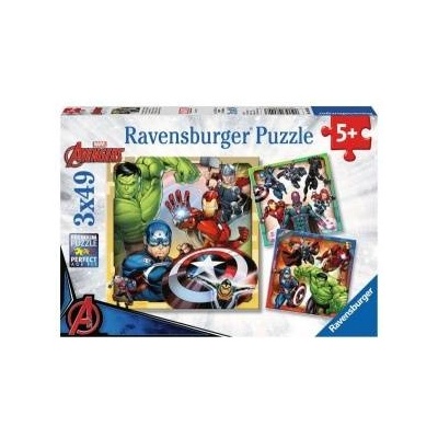 Ravensburger Marvel Avengers puzzle 3x49pcs