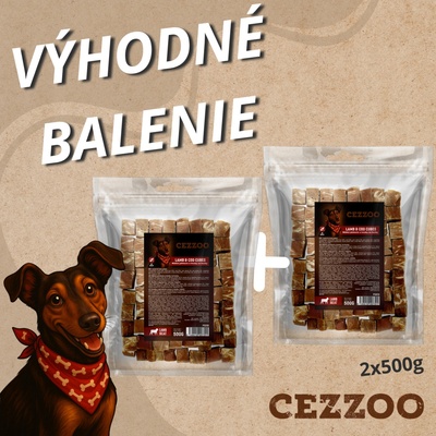 Cezzoo Lamb & Cod cubes 1 kg
