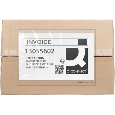Vrecká na sprievodky Q-CONNECT C4 225x320mm 250ks