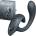 G-точка вибратор с клитор стимулатор, 18, 5см. - G for Goddess 1 Grey (SATISFY465)
