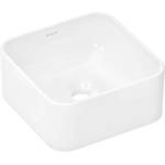 Hansgrohe Xuniva Q - Умивалник за монтаж върху плот, 30x30 см, без преливник, SmartClean, бял 61074450 (61074450)