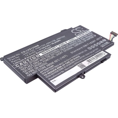 Cameron Sino Батерия за Lenovo ThinkPad Yoga 12, Yoga S1, 3150 mAh, Li-pol (CS-LVS125NB)