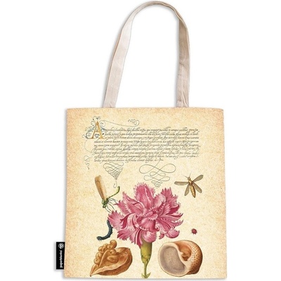 Mira Botanica Pink Carnation Canvas Bag – Zboží Mobilmania