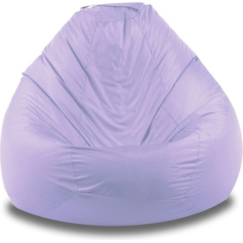 Pufrelax Пуф, круша, 520л. , Nirvana Gigant - Teteron Liliac, За открито, Перящ се калъф, Пълнеж от Полистиролни перли