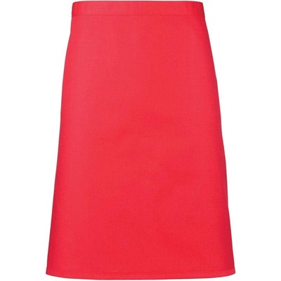 Premier PR151 Zástera do pása krátka Colours červená strawberry