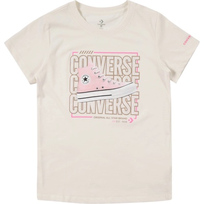 Converse Тениска 'chuck taylor' розово, размер xl