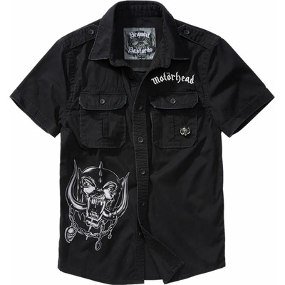 BRANDIT Мъжка риза BRANDIT - Motörhead -1/2 ръкав -61015-black