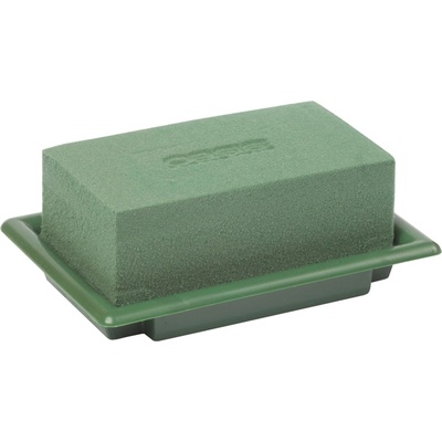 Miska aranžovací florex zelená mini - 13,5x9x5,5 cm (Tec ar Flor)