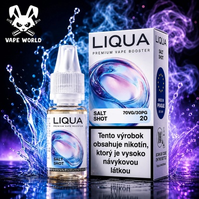 Liqua Salt Shot Booster PG30/VG70 10 ml 20 mg