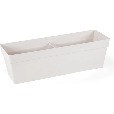 Serinova SERINOVA-Саксия за балкон "Yali" 51.5x17xh15.8cm 10.8L БЯЛА (YB02) (0150339)