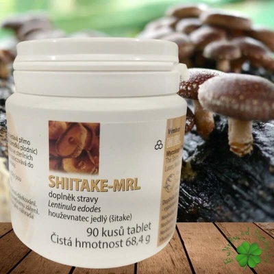 MRL Shiitake Houževnatec jedlý 90 tablet