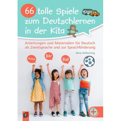 66 tolle Spiele zum Deutschlernen in der Kita