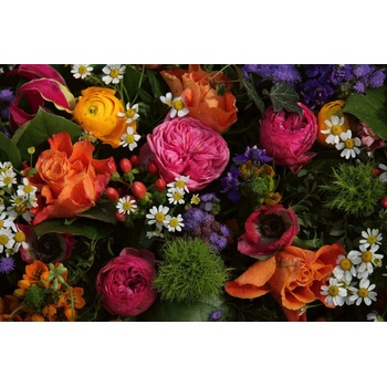 DIMEX ART s. r. o Флизелинов фототапет пролетен букет 375 x 250 см