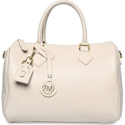 Roberta M Dámska kožená kabelka RM1897 Beige