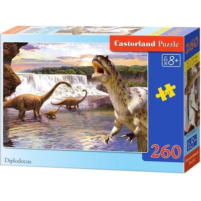 Castorland Dinosaurus Diplodocus 260 dílků