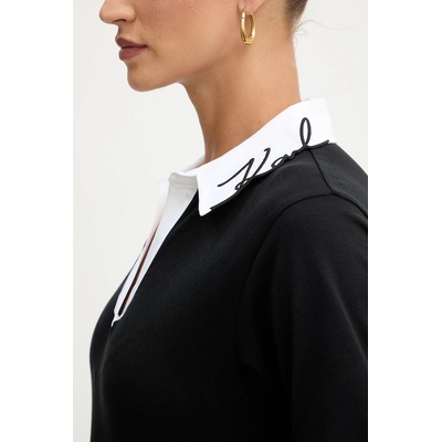 Karl Lagerfeld Памучна тениска Karl Lagerfeld KARL SIGNATURE (A3W17113)