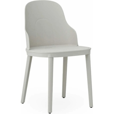 Normann Copenhagen Židle Allez Chair, celoplastová, warm grey