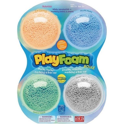 PEXI PlayFoam® Modelína/Plastelína guličková 4 farby