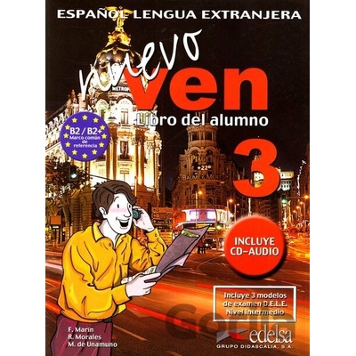 Nuevo Ven 3 Alumno + CD Castro F.