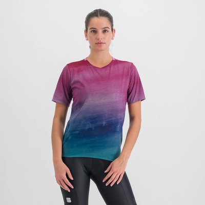Sportful FLOW GIARA dámsky berry blue pink