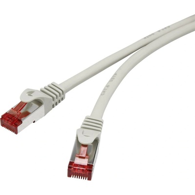 Renkforce RF-4724262 RJ45 CAT 6 S/FTP 20m sivý
