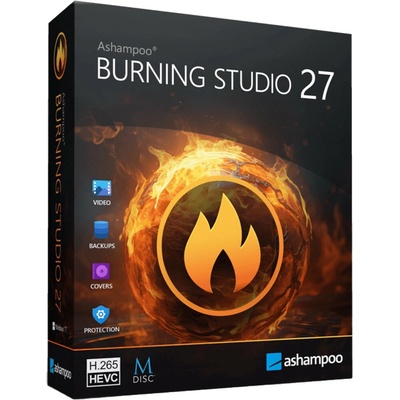 Ashampoo Burning Studio 27 (1 zařízení / Lifetime) – Zboží Mobilmania
