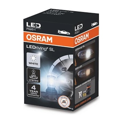Крушка OSRAM LED PS19W, 12V, 1.8W, 6000К, 140lm, 1 брой