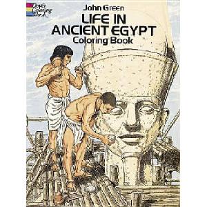 Life in Ancient Egypt Coloring Book (ISBN: 9780486261300)